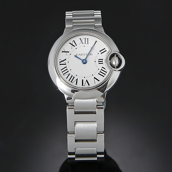 CARTIER(USED) 발롱블루 스틸 28