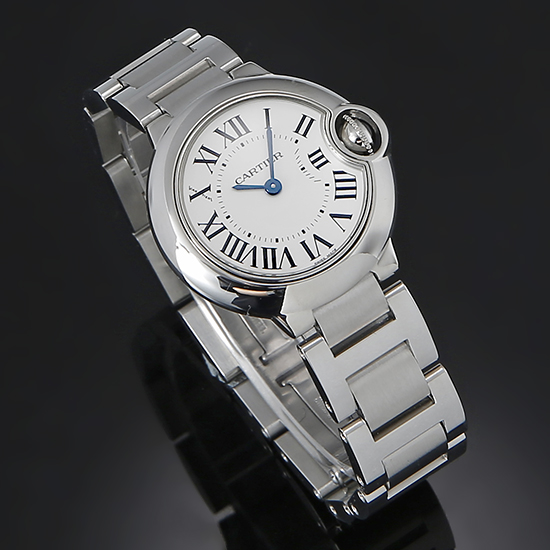 CARTIER(USED) 발롱블루 스틸 28