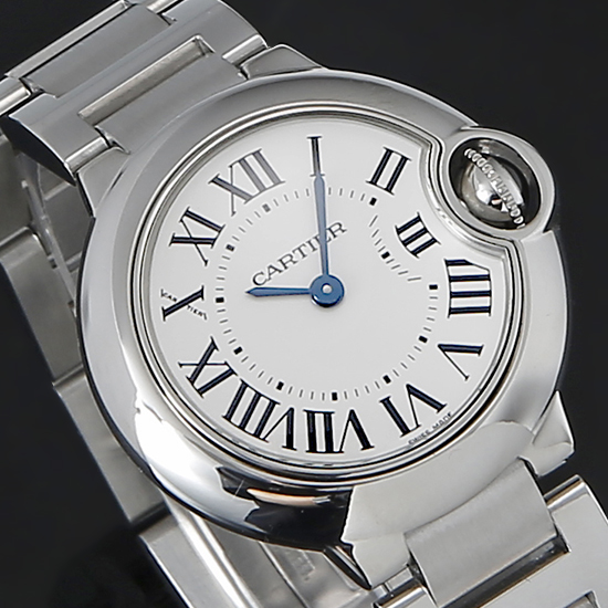 CARTIER(USED) 발롱블루 스틸 28