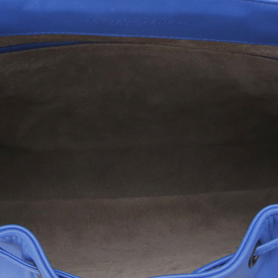 BOTTEGA VENETA(USED)인트레치아토 블루 레더 백팩