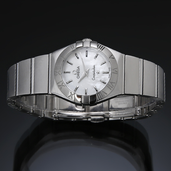OMEGA(USED) 뉴 컨스틸레이션 스틸 자개판
