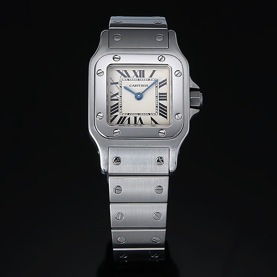 CARTIER(USED) 산토스 갈베 스틸 스몰