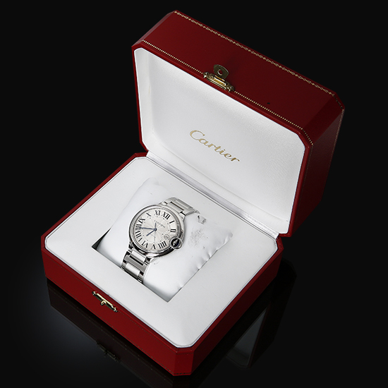 CARTIER(USED) 발롱블루 스틸 42