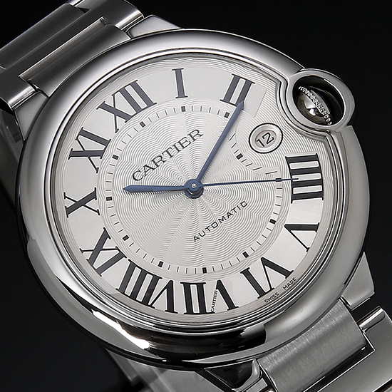 CARTIER(USED) 발롱블루 스틸 42