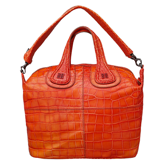 GIVENCHY(USED)나이팅게일 엘리게이터 스킨 미듐