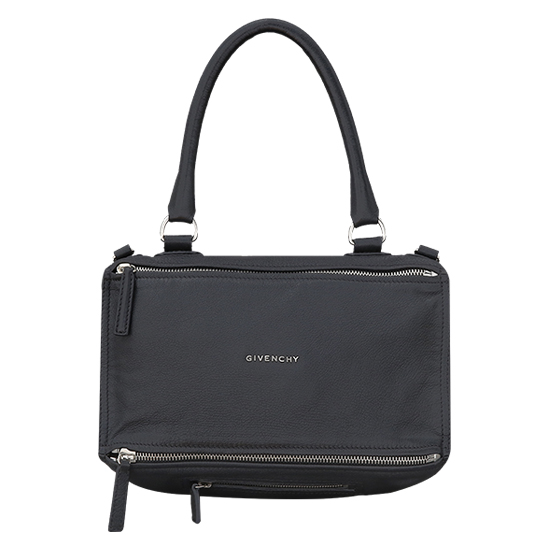 GIVENCHY(USED)블랙 레더 판도라 미듐