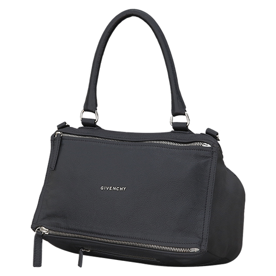 GIVENCHY(USED)블랙 레더 판도라 미듐