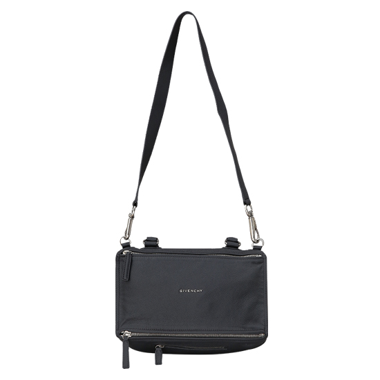 GIVENCHY(USED)블랙 레더 판도라 미듐