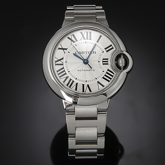 CARTIER(USED) 발롱블루 스틸 33 오토
