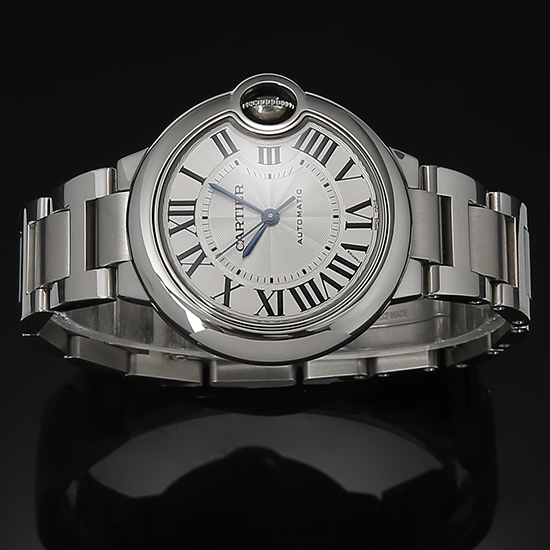 CARTIER(USED) 발롱블루 스틸 33 오토