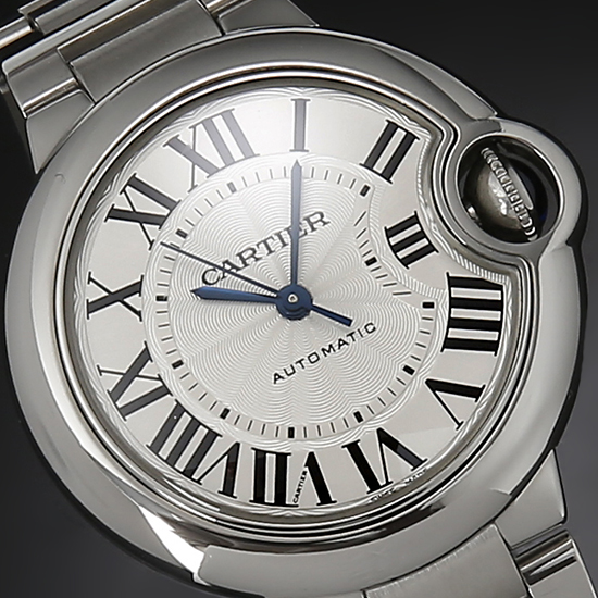 CARTIER(USED) 발롱블루 스틸 33 오토
