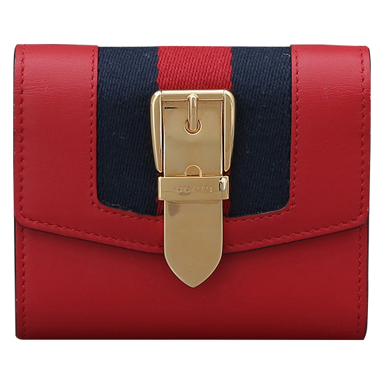 GUCCI(USED) 구찌 실비 레더 가죽 반지갑