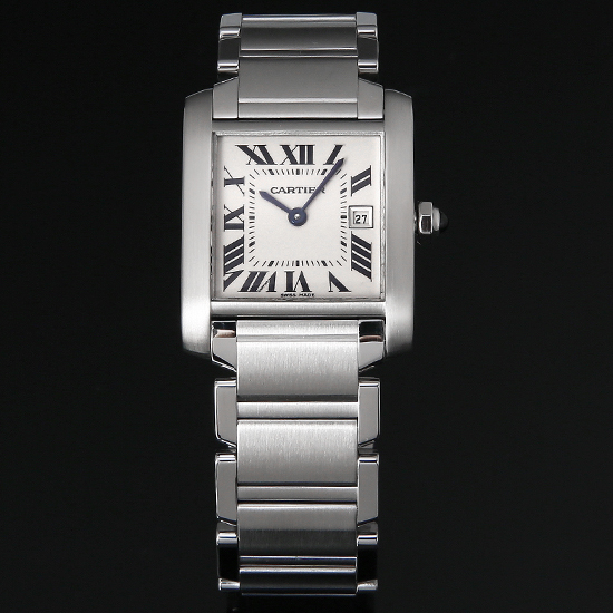 CARTIER(USED) 탱크 프랑세스 스틸 M