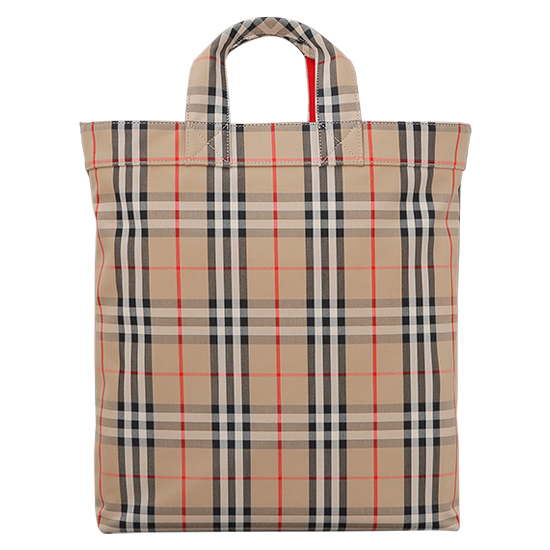 BURBERRY(USED)체크 패브릭 숄더