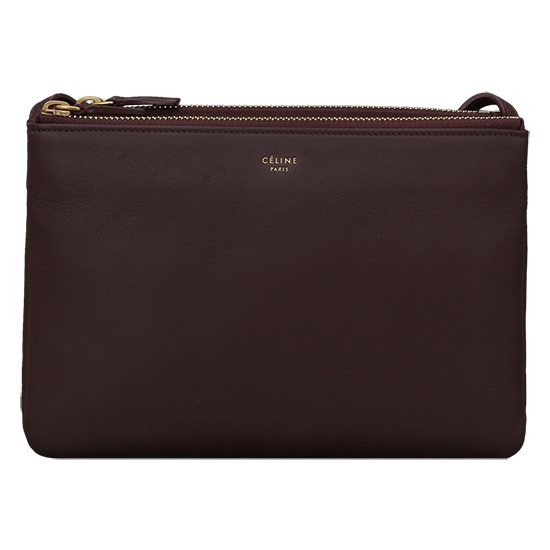 CELINE(USED)트리오백 버건디