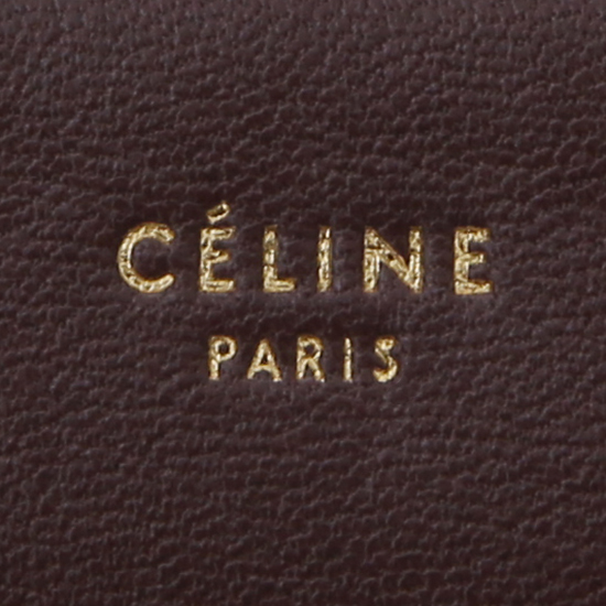 CELINE(USED)트리오백 버건디