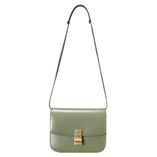 CELINE(USED)클래식 박스 미듐 아몬드