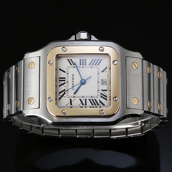CARTIER(USED) 산토스 갈베 콤비 L