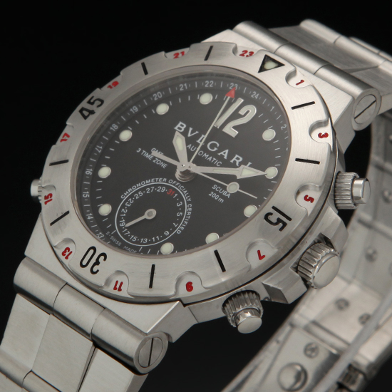 BVLGARI(USED) 디아고노 크르노 GMT