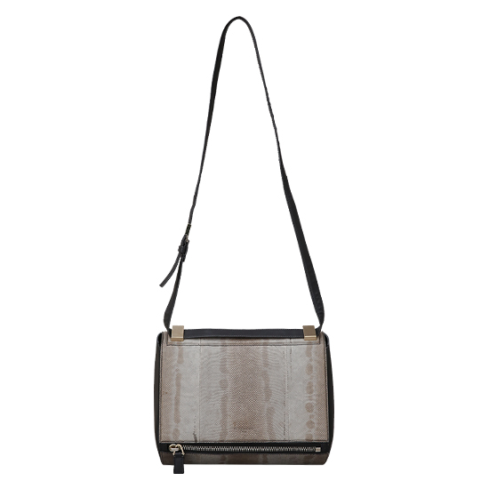 GIVENCHY(USED)판도라 박스 그레이 미듐 리자드