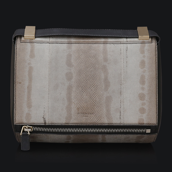 GIVENCHY(USED)판도라 박스 그레이 미듐 리자드