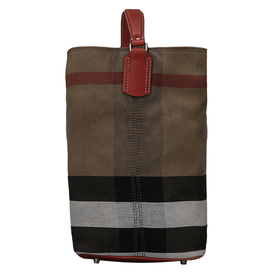 BURBERRY(USED)애쉬비 캔버스 체크 호보백