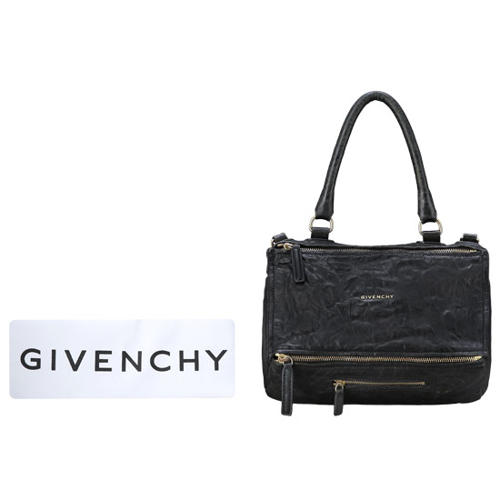 GIVENCHY(USED)판도라 링클 블랙 미듐