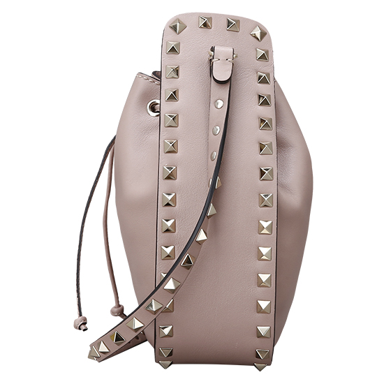 VALENTINO(USED)락스터드 버킷 숄더백