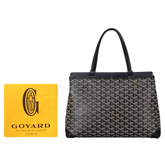 GOYARD(USED)PVC 벨샤스 블랙 숄더백