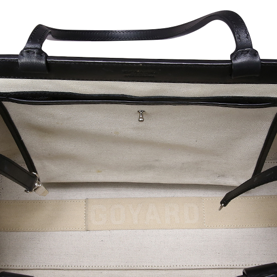GOYARD(USED)PVC 벨샤스 블랙 숄더백
