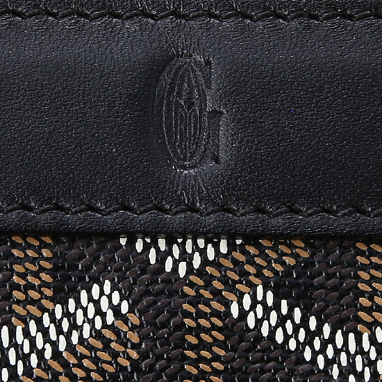 GOYARD(USED)PVC 벨샤스 블랙 숄더백