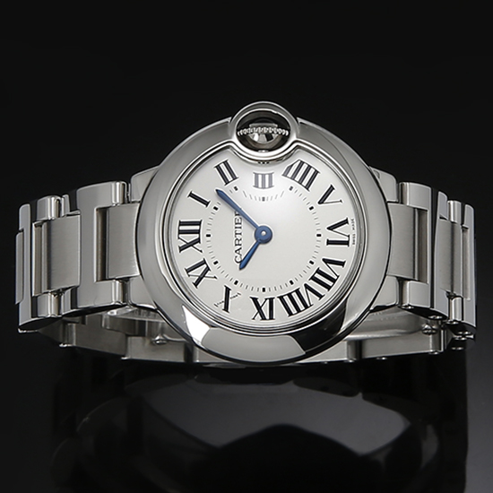 CARTIER(USED) 발롱블루 스틸 28
