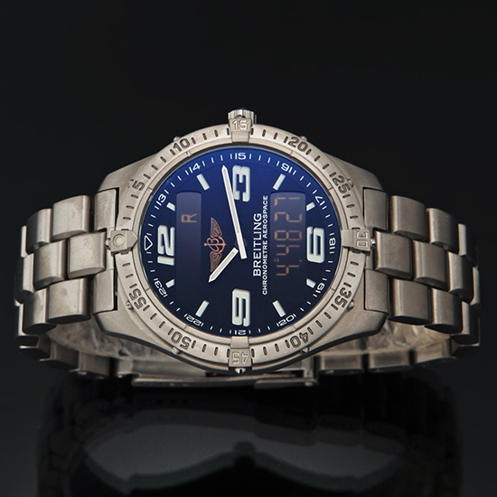 BREITLING(USED) 에어로 스페이스 디지털