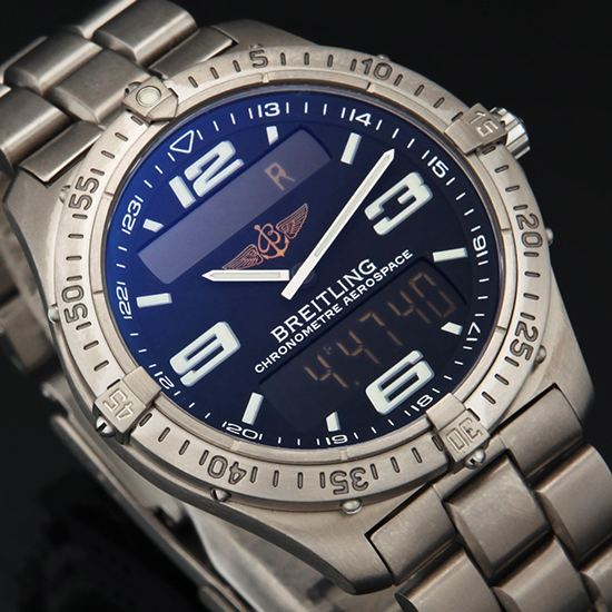 BREITLING(USED) 에어로 스페이스 디지털