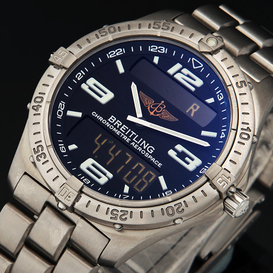 BREITLING(USED) 에어로 스페이스 디지털