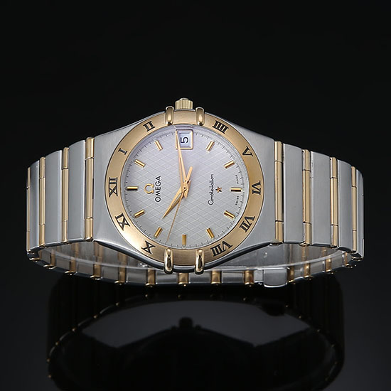 OMEGA(USED) 컨스틸레이션 콤비 풀바