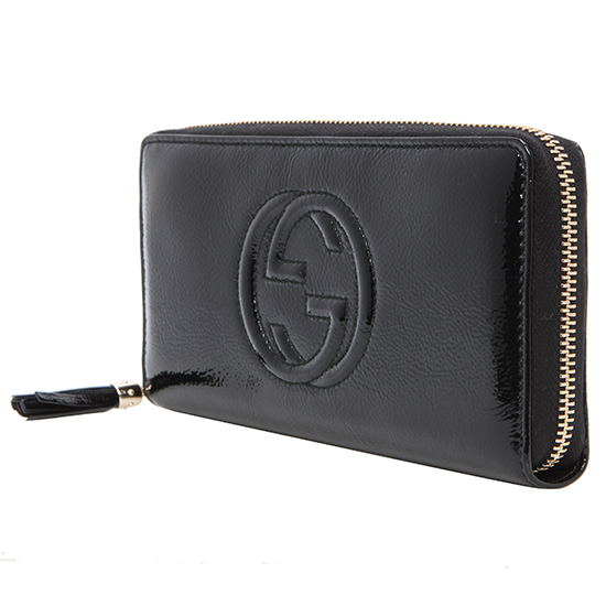 GUCCI(USED) 구찌 인터락킹 페이던트 월릿