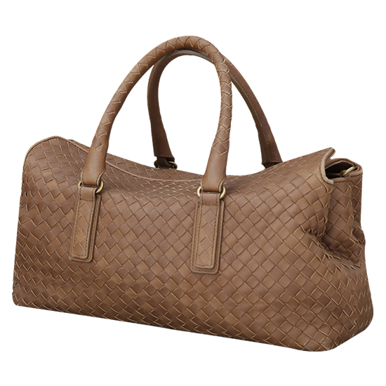 BOTTEGA VENETA(USED)인트레치아토 나파 위빙 토트백