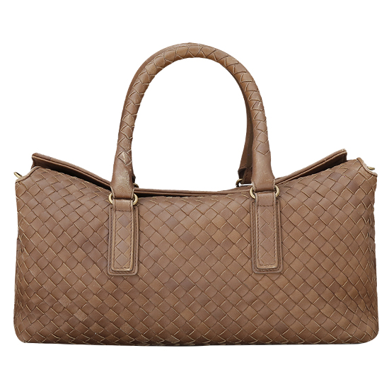 BOTTEGA VENETA(USED)인트레치아토 나파 위빙 토트백
