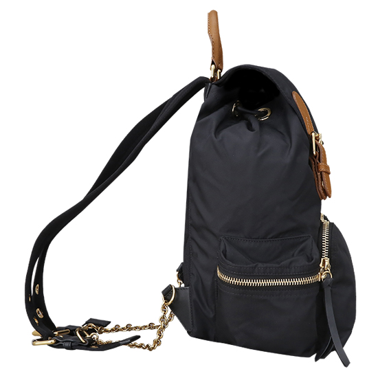 BURBERRY(USED)패브릭 블랙 럭색 백팩