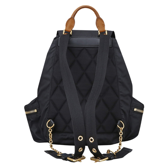 BURBERRY(USED)패브릭 블랙 럭색 백팩