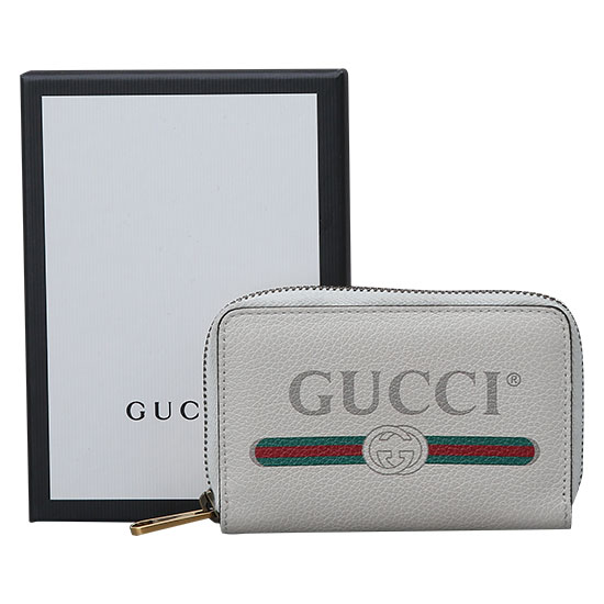 GUCCI(USED) 구찌 구찌 로고 가죽 카드 케이스
