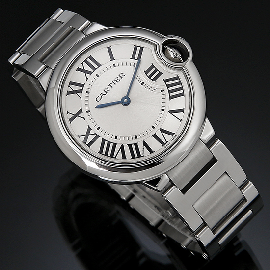 CARTIER(USED) 발롱블루 스틸 36