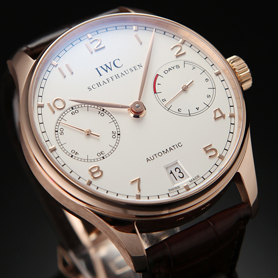 IWC(USED) 포르투기즈 7데이즈 로즈골드