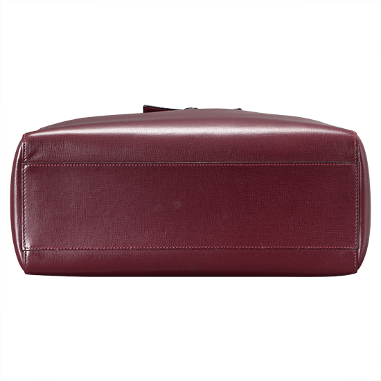 CARTIER(USED)버건디 레더 루비 숄더
