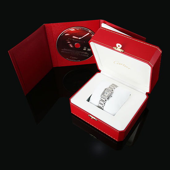 CARTIER(USED) 탱크 프랑세스 스틸 스몰