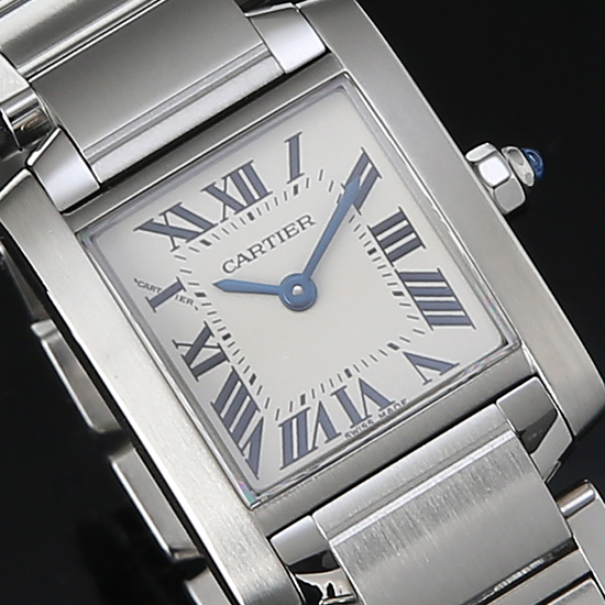 CARTIER(USED) 탱크 프랑세스 스틸 스몰
