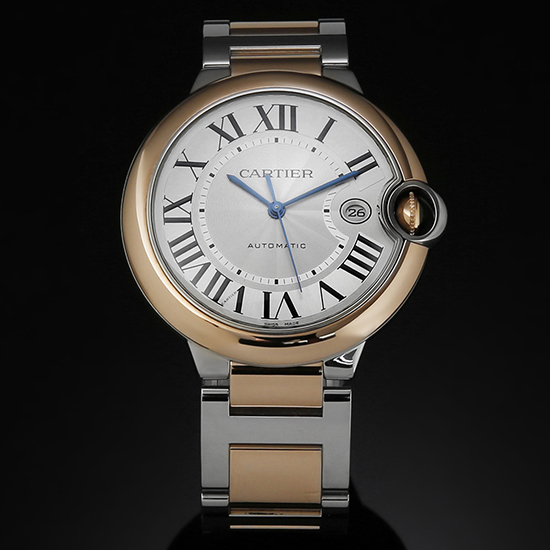 CARTIER(USED) 발롱블루 로즈콤비 42