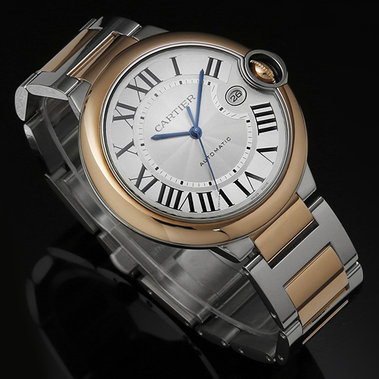CARTIER(USED) 발롱블루 로즈콤비 42