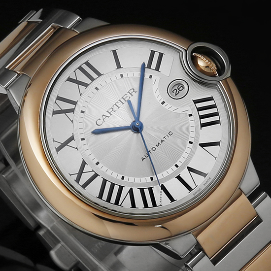 CARTIER(USED) 발롱블루 로즈콤비 42